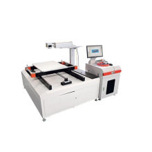Machine de gravure et gravure à laser fibreuse de 20W avec une grande plage de marquage de 700 * 500mm